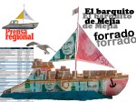 El barquito de Mejía forrado