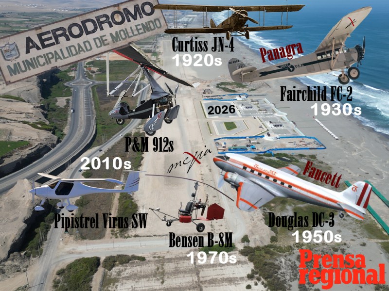 Volando en Panagra, el aeródromo de Mollendo y la aviación en&nbsp;Islay