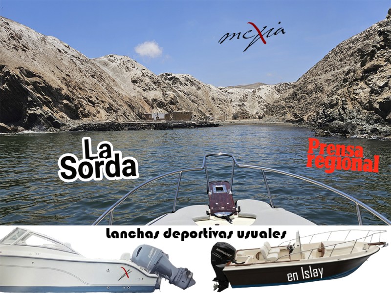 Sorda pero no muda, navegación deportiva en&nbsp;Islay